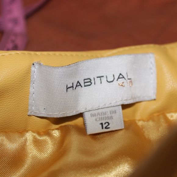 Yellow Quilted Kids Skirt - Picture 12 of 13